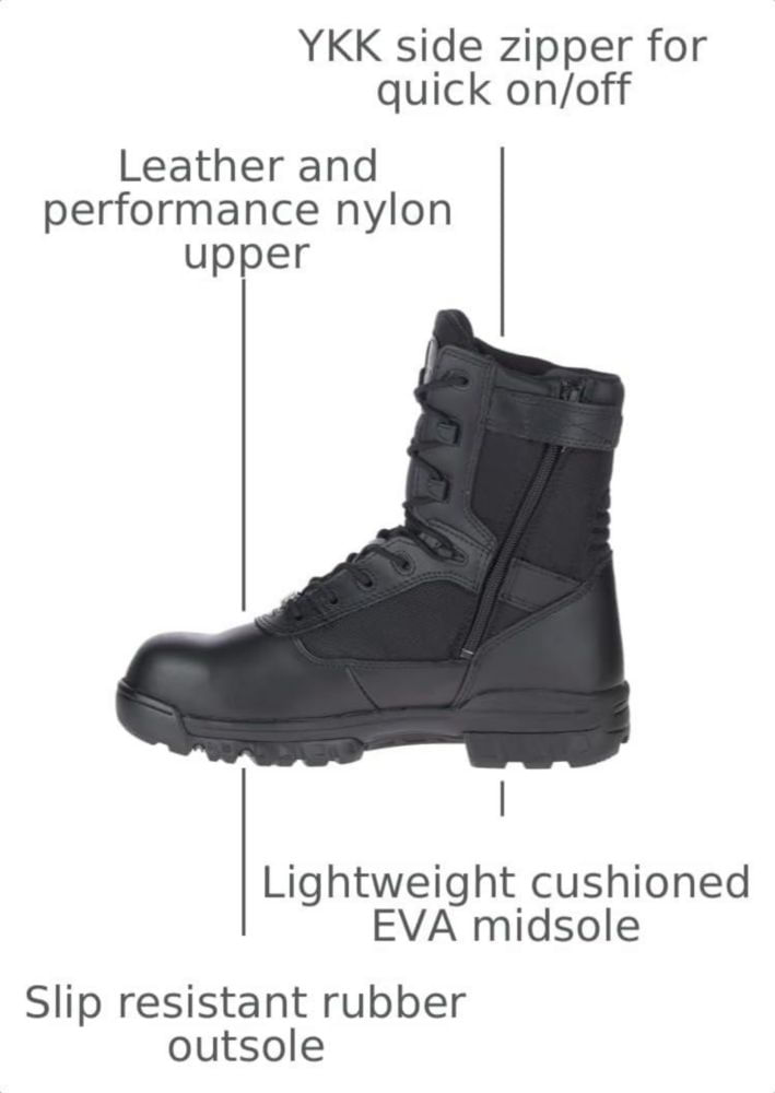 Bota Bates Core Tactical Sport negra talla 11 M