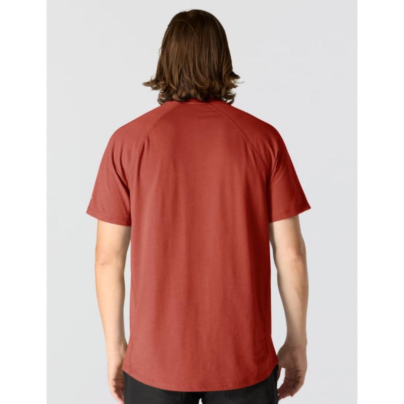 Camiseta Carhartt Roja Atómica Talla Mediana con Bolsillo