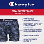 Bóxers Champion 3‑pack de algodón elástico