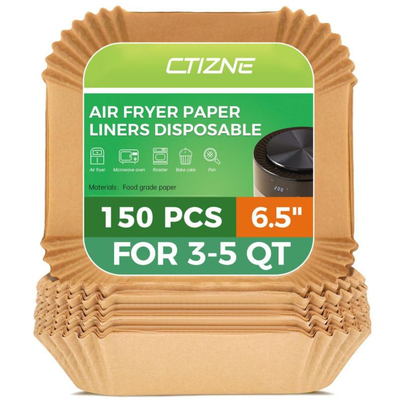 Forros desechables para freidora de aire ctizne 16 cm 150 piezas