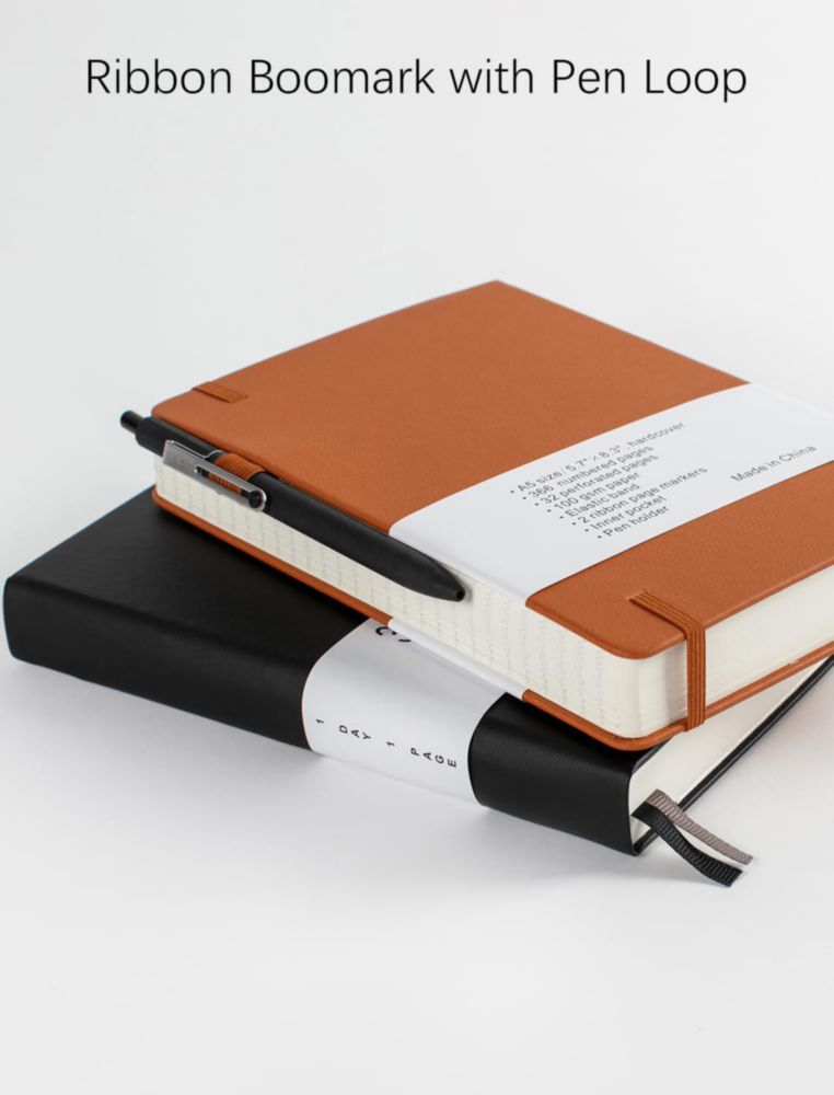 Cuaderno VOLINOTE A5 100 g/m² 366 páginas negro