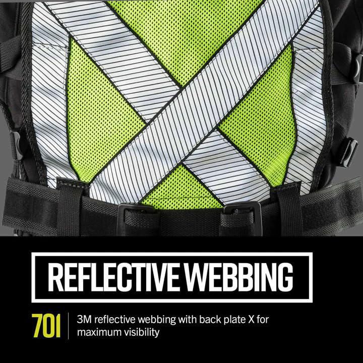 Chaleco de Herramientas Diamondback Hi-Viz 701 Amarillo X-Large