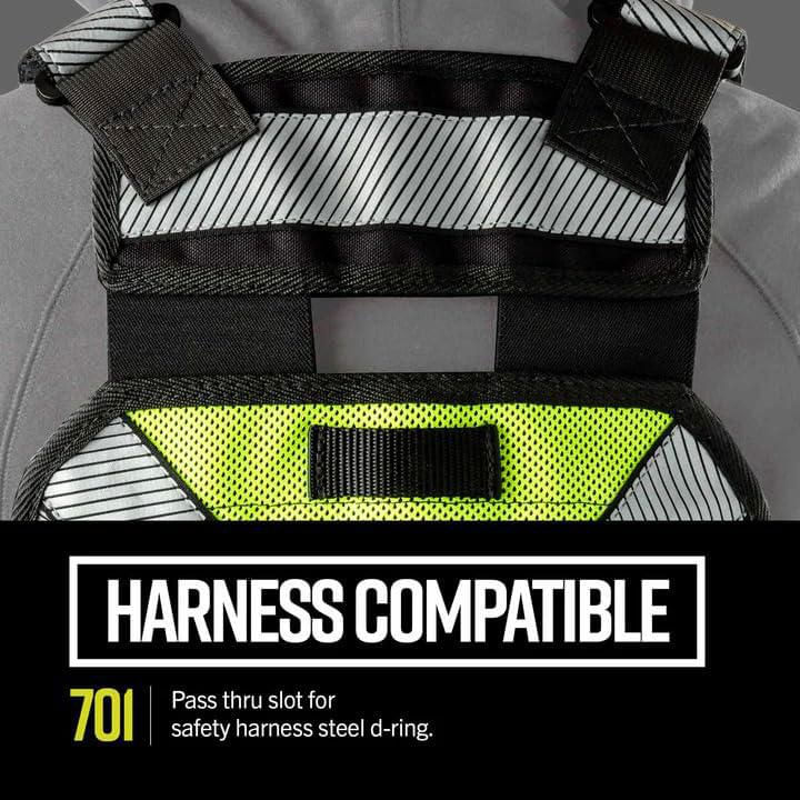 Chaleco de Herramientas Diamondback Hi-Viz 701 Amarillo X-Large