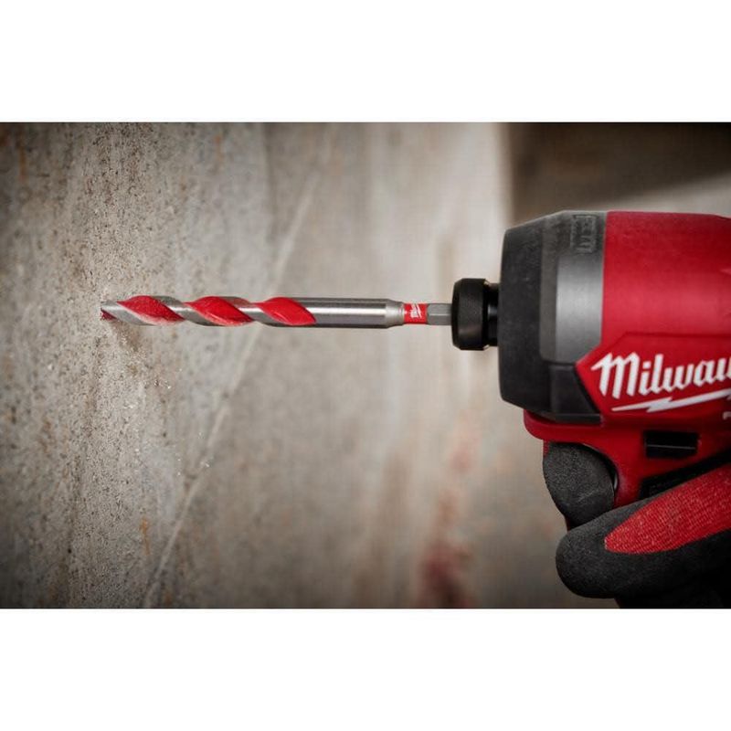 Brocas de carburo Shockwave Milwaukee – Kit de 7 piezas (15 cm)