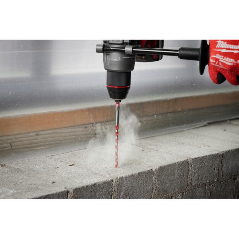 Brocas de carburo Shockwave Milwaukee – Kit de 7 piezas (15 cm)