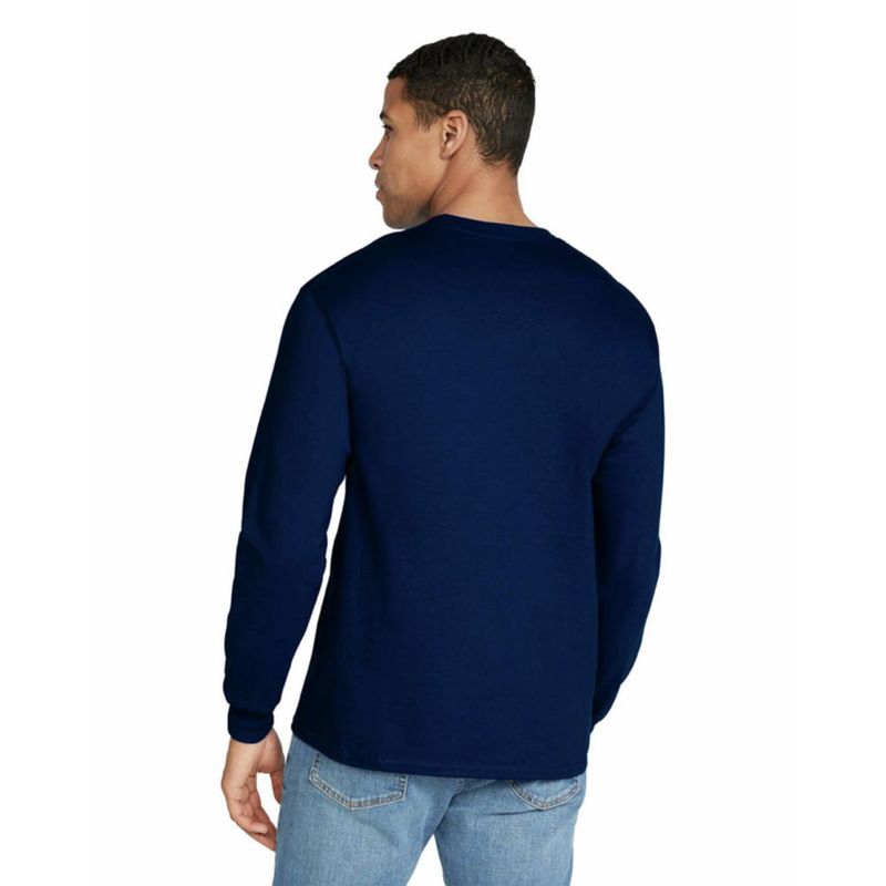 Camiseta Gildan G2400 azul marino pack de 10 talla grande