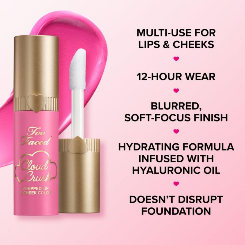 Labios y Mejillas Too Faced 4 ml Candy Clouds