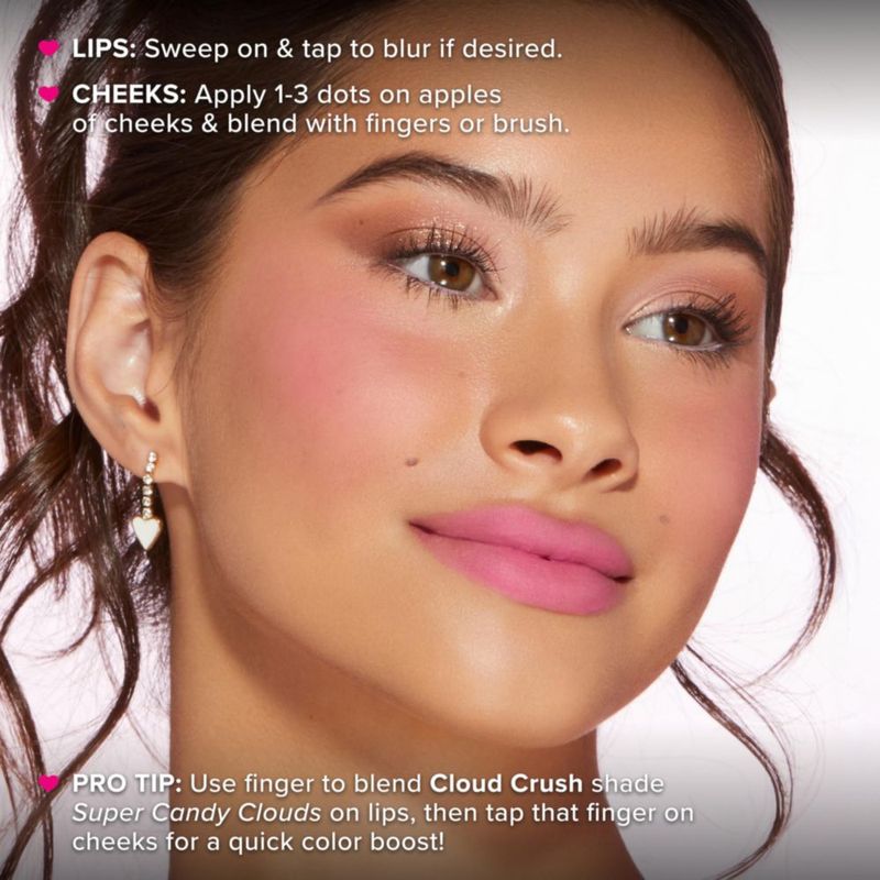 Labios y Mejillas Too Faced 4 ml Candy Clouds