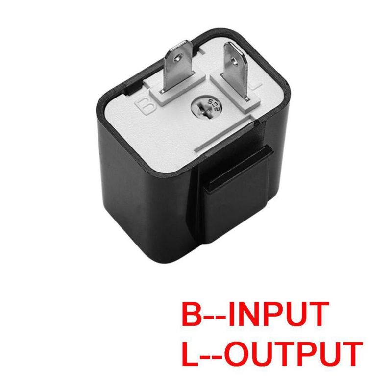 Relevador AMFRNE Intermitente LED 12V de Velocidad Ajustable