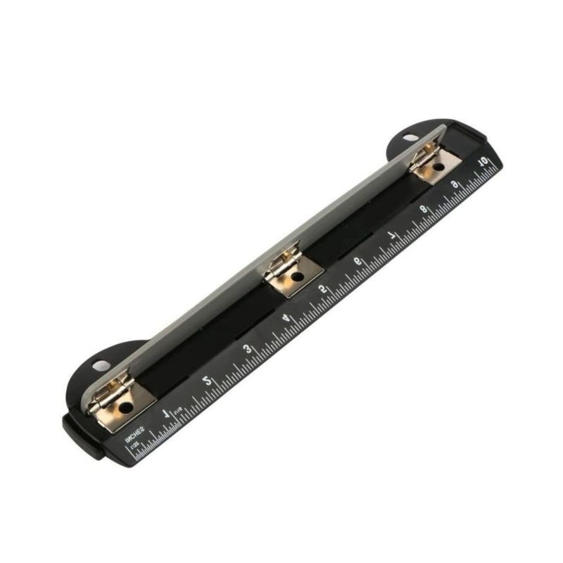 Perforadora Performore de 5 hojas 25 cm con regla