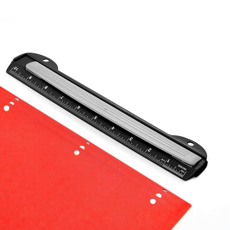 Perforadora Performore de 5 hojas 25 cm con regla
