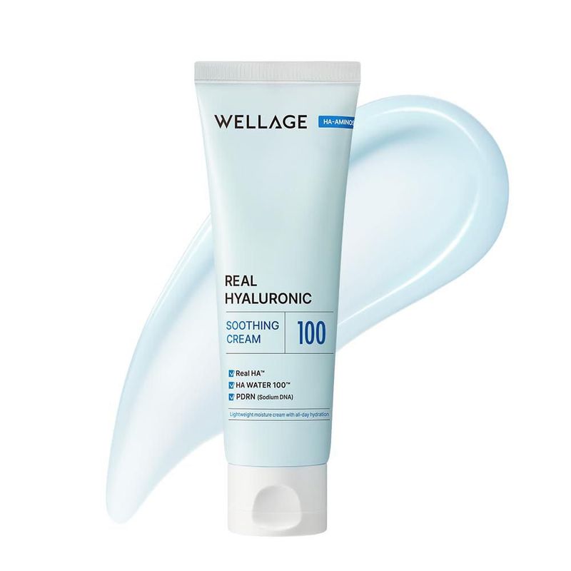 Crema hidratante WELLAGE Real Hyaluronic 80 ml PDRN