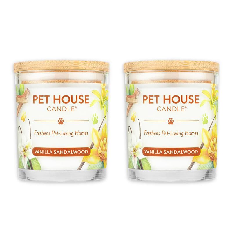 Vela One Fur All Pack de 2 - Vainilla y Sándalo
