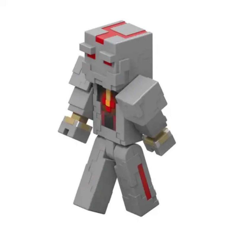 Figura de acción Mattel Minecraft Serie Redstone Cargada