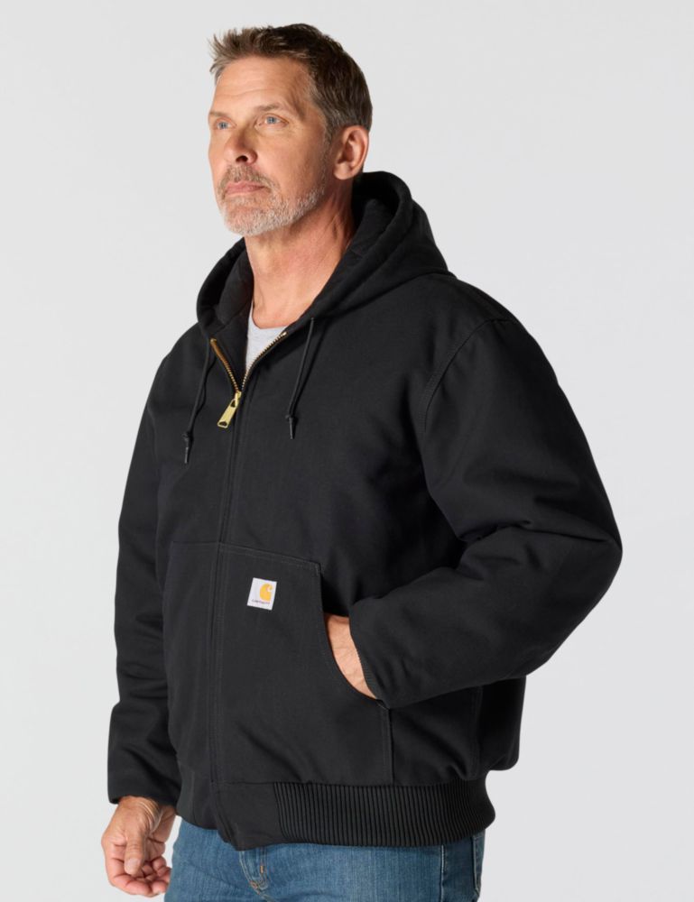 Chaqueta Carhartt J140 negra talla 4XL alta