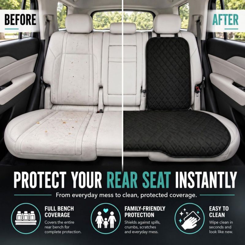 Cojín para Asiento de Coche FH Group Ajuste Universal Negro