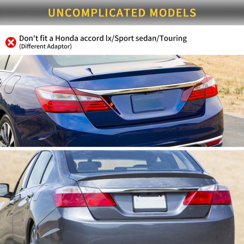 Luces traseras LED ahumadas YUANZHENG para Honda Accord 2013‑2015