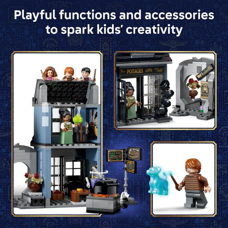 Bloques de Construcción LEGO Harry Potter 76471 – Calle Knockturn