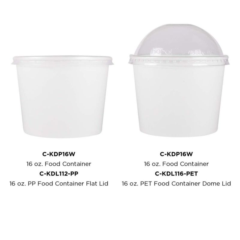 Tazones de sopa Karat 473 ml 1000 uds Blanco (C‑KDP16W)