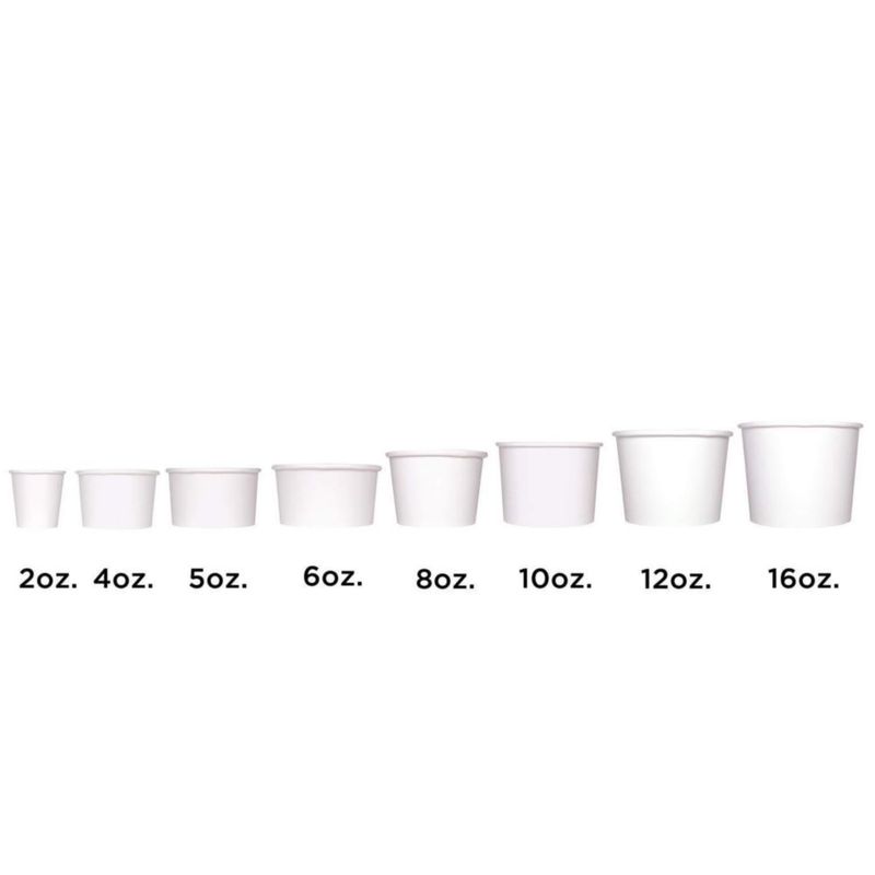 Tazones de sopa Karat 473 ml 1000 uds Blanco (C‑KDP16W)