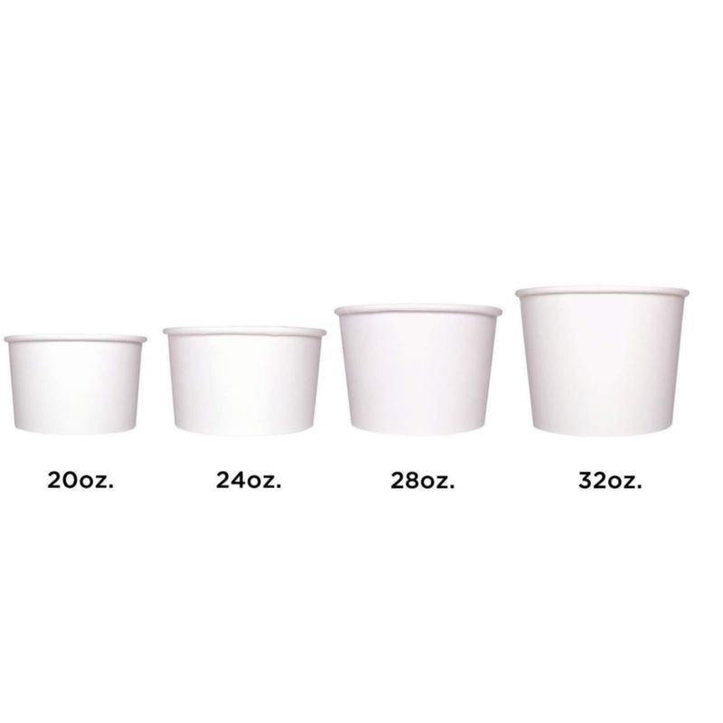 Tazones de sopa Karat 473 ml 1000 uds Blanco (C‑KDP16W)
