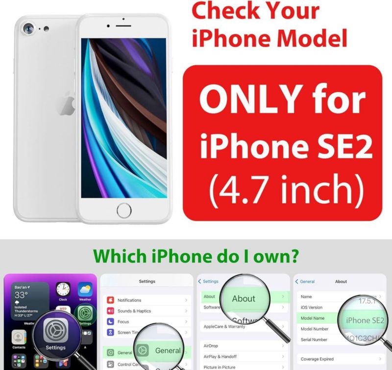Funda impermeable SPORTLINK para iPhone SE3/SE2/7/8