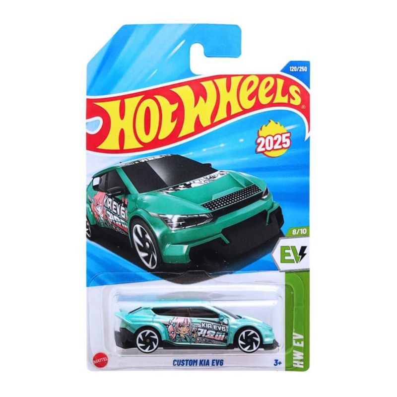 Coche de Juguete Hot Wheels Kia EV6 HYX63 1:64 Turquesa
