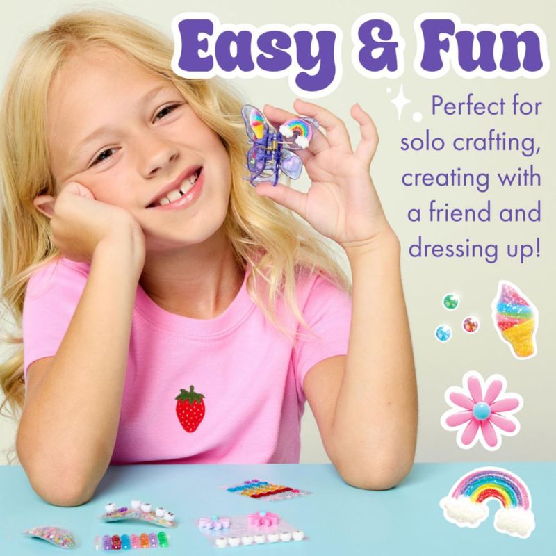 Kit DIY de 6 piezas de Pinzas para el Cabello – Creatividad para Niños