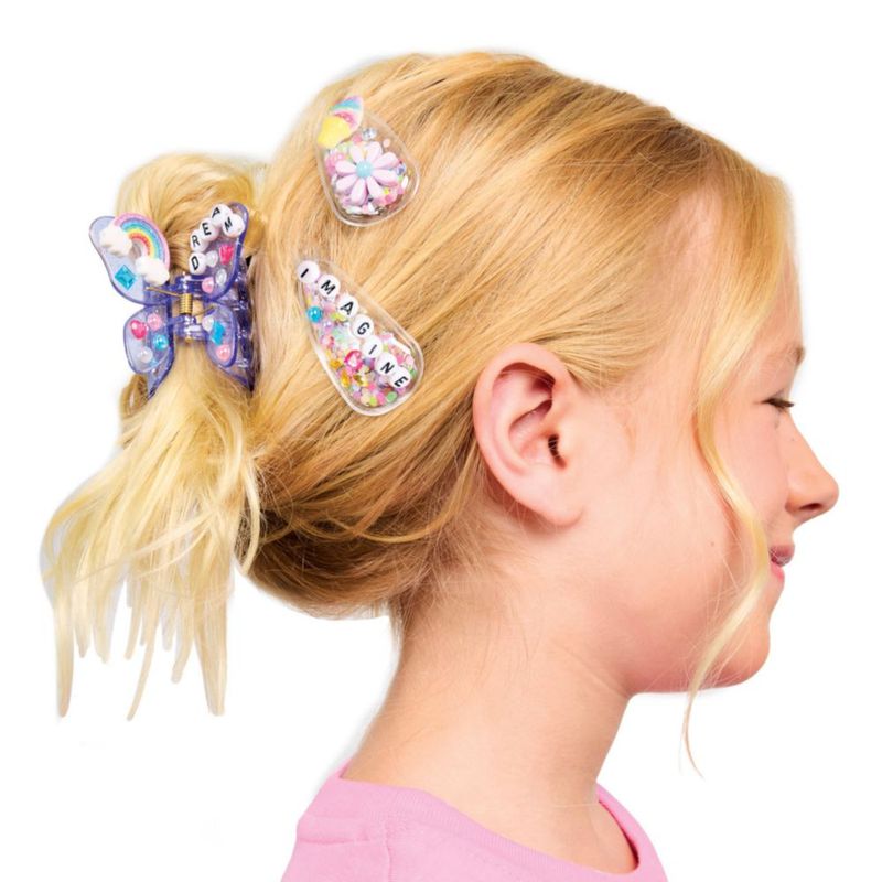 Kit DIY de 6 piezas de Pinzas para el Cabello – Creatividad para Niños