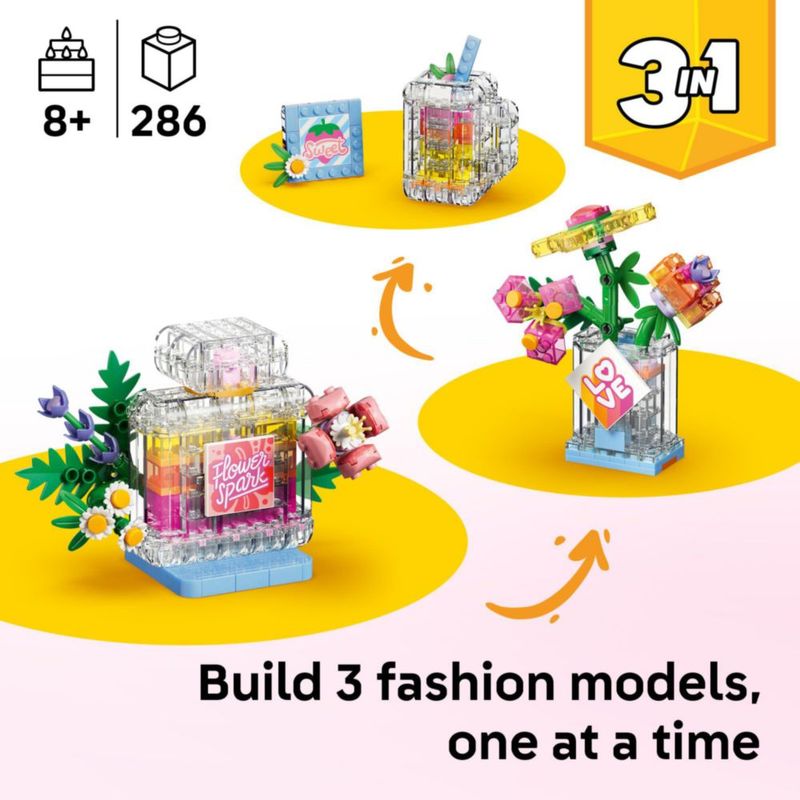 Bloques de construcción LEGO Creator 31383 Botella de perfume