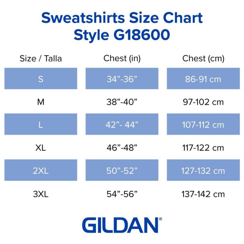 Sudadera con capucha Gildan G18600 azul marino paquete de 24 talla grande