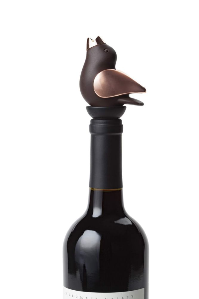 Vertedor de Vino ChirpyTop Marrón y Cobre con Gorjeo