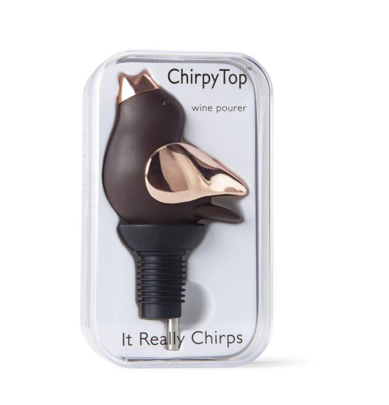 Vertedor de Vino ChirpyTop Marrón y Cobre con Gorjeo