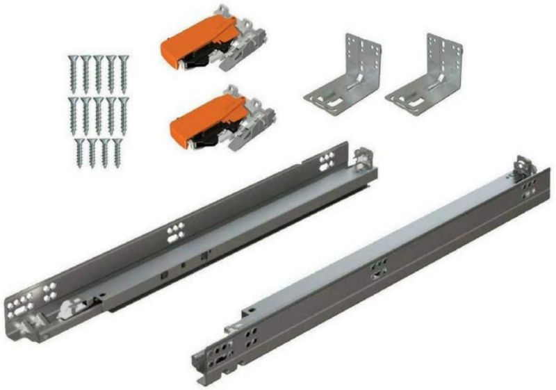 Carril de cajón Blum 38 cm BLUMOTION par con guías