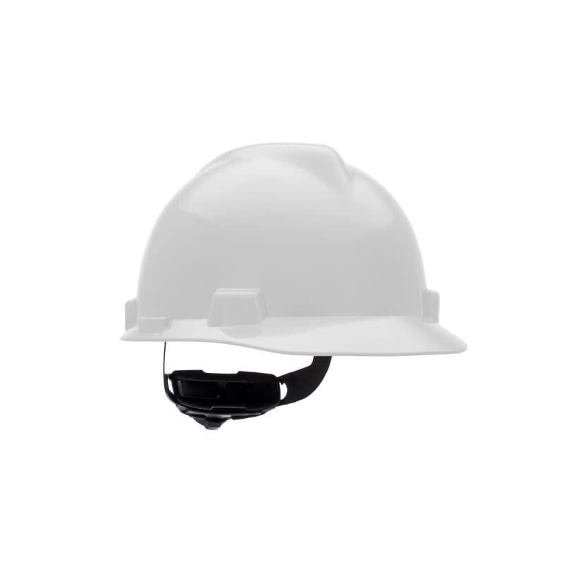 CASCO MSA V‑Gard Grande Blanco Fas‑Trac 3