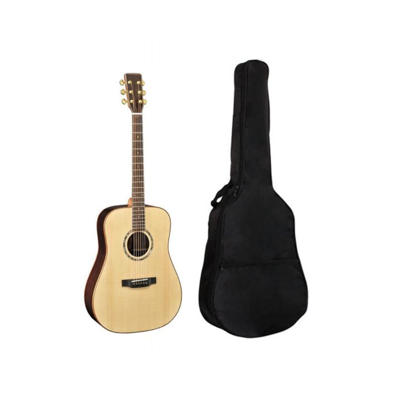 Bolsa para guitarra acústica DongAi de 41 pulgadas con correa ajustable