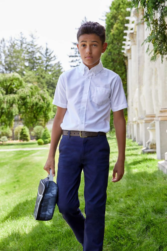 Pantalones French Toast Corte Recto Azul Marino Talla 6