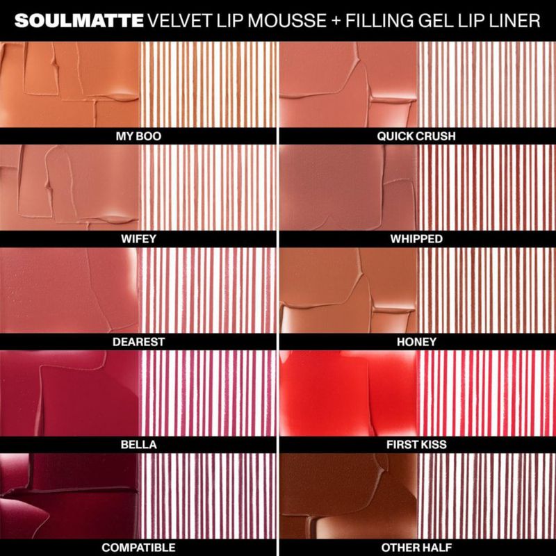 Lápiz delineador de labios MORPHE Soulmatte Gel - Other Half 02 g