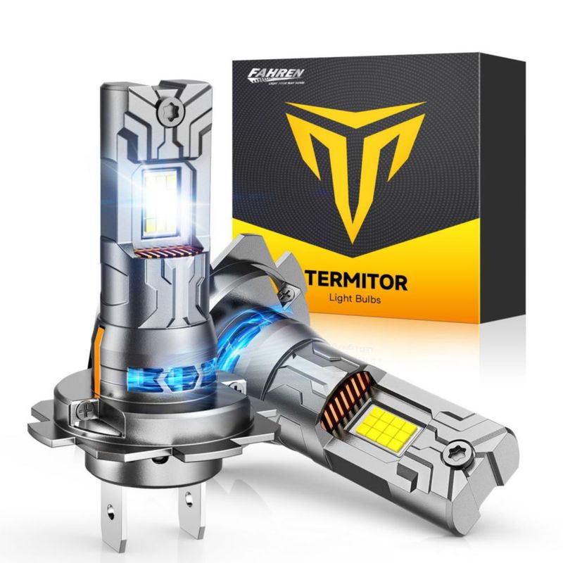 Bombilla H7 FORENNER 90.000 lm 6500K Blanco Pack de 2 IP68