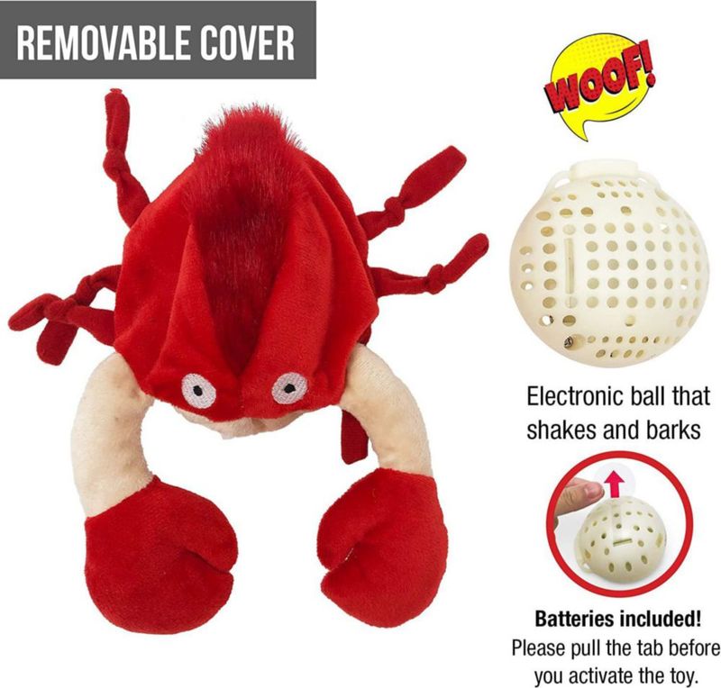 Juguete Interactivo de Peluche Hyper Pet Wiggles & Barks para Perro