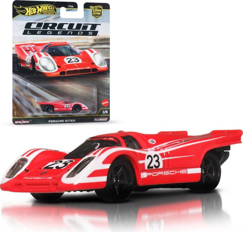 Coche de juguete Hot Wheels Porsche 917K 1:64 – Circuit Legends