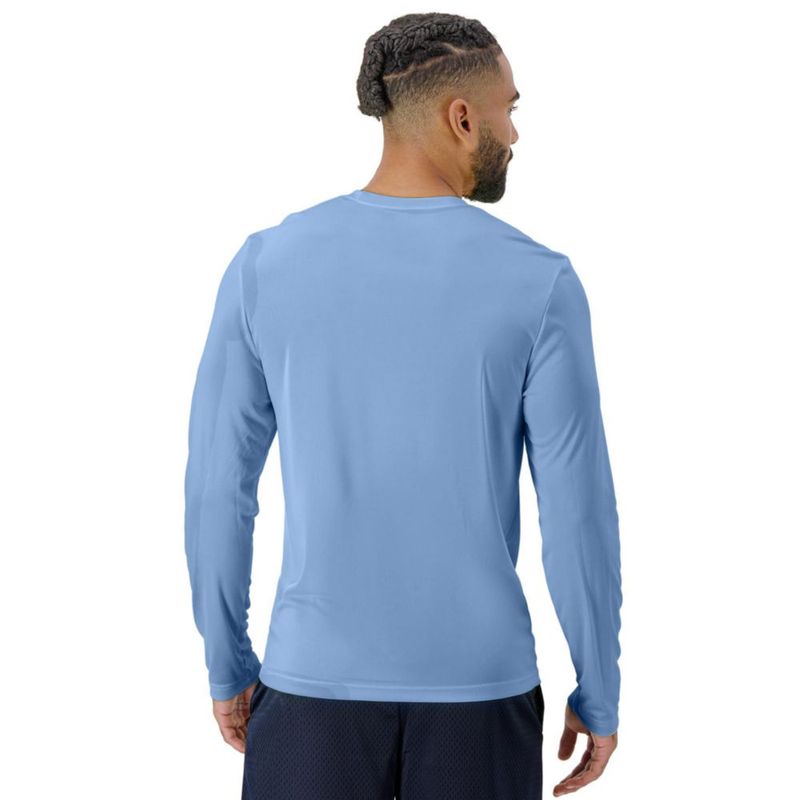 Camiseta Hanes de manga larga talla extra grande pack de 2 azul claro UPF 50+