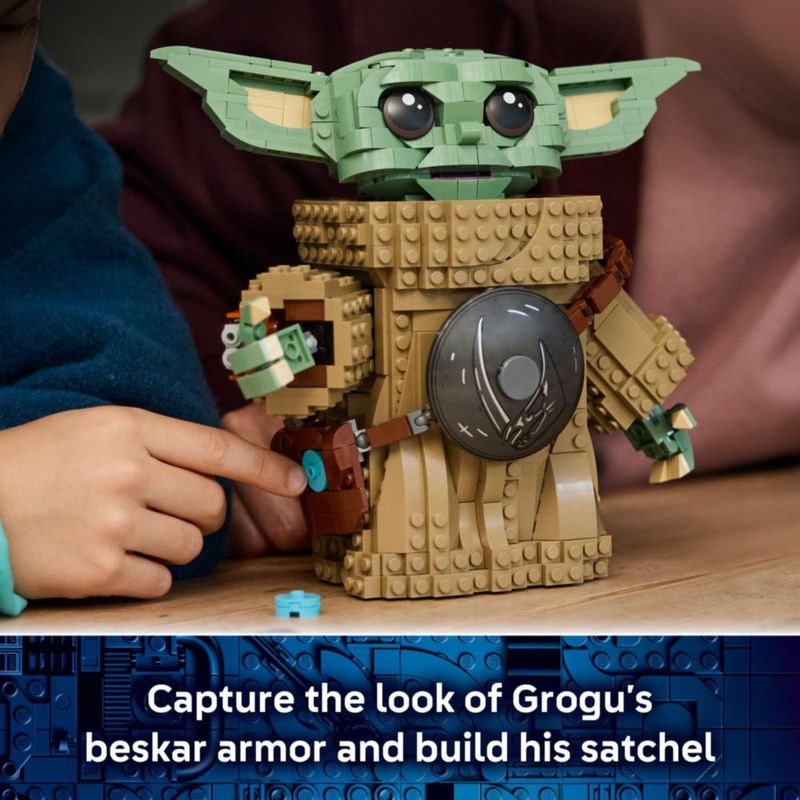 LEGO Star Wars Grogu Set para Construir y Exhibir de 20 cm
