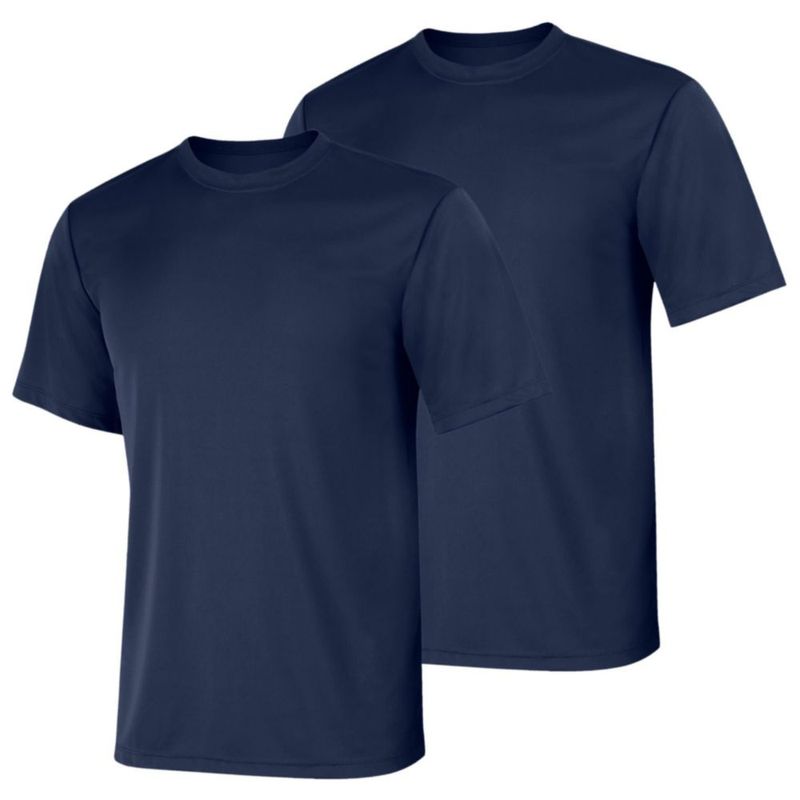 CAMISETA Hanes 3XL Azul Marino Cool Dri Performance para hombre