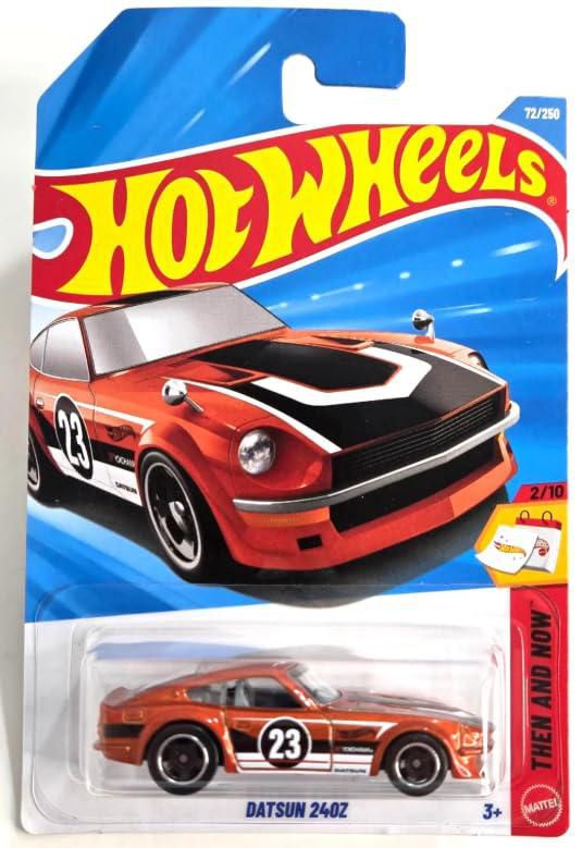 Coche de juguete Hot Wheels Datsun 240Z 1:64 Naranja