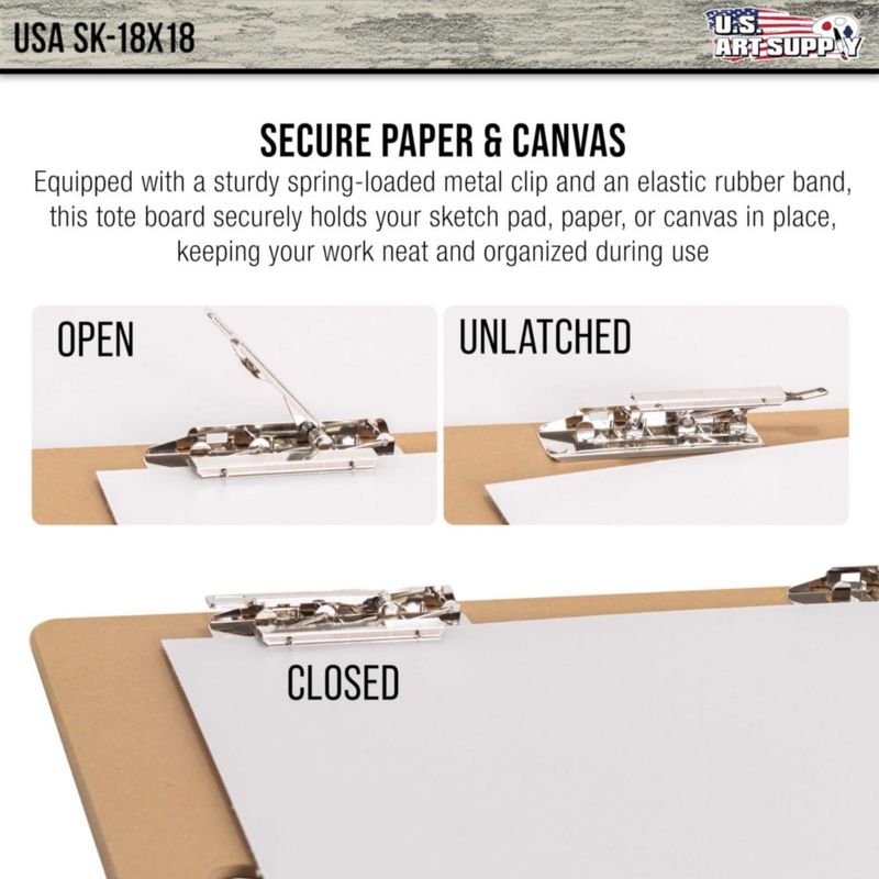 Tablero de bocetos U.S. Art Supply 46 cm ligero