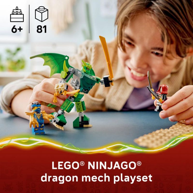Set de Construcción LEGO NINJAGO Mech Dragón de Lloyd 71862