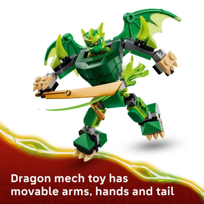 Set de Construcción LEGO NINJAGO Mech Dragón de Lloyd 71862
