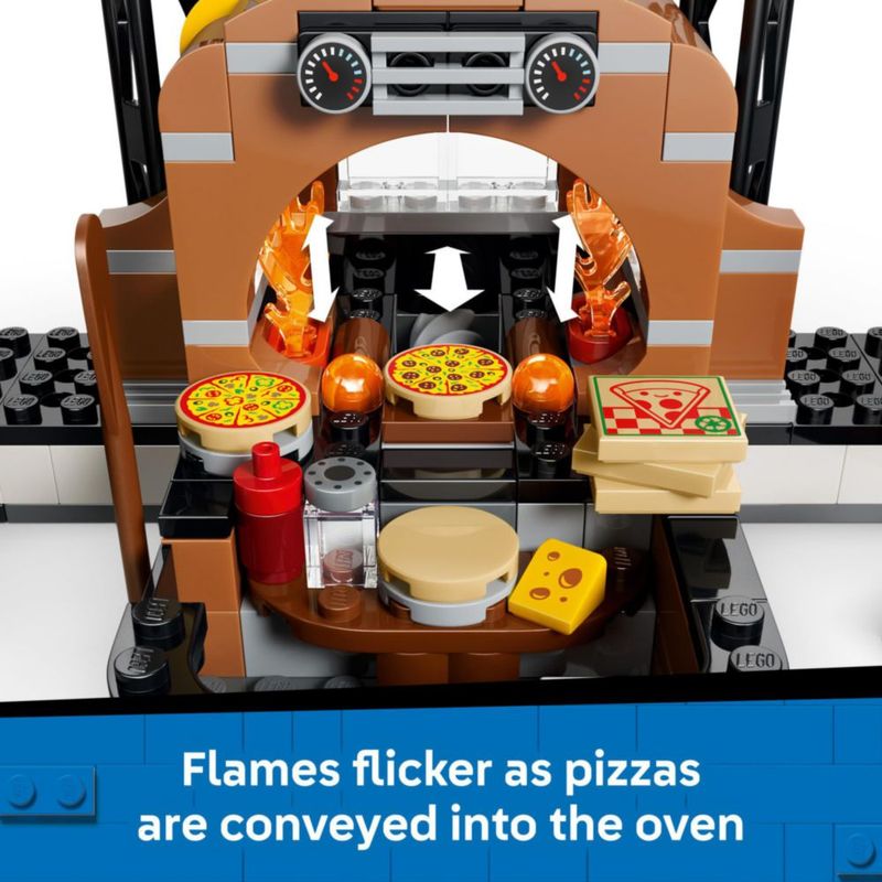 Bloques de Construcción LEGO City Pizza 60496 - 494 piezas