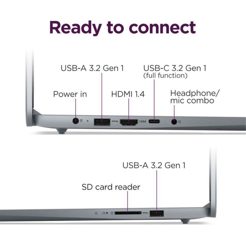 Portátil Lenovo IdeaPad Slim 3i de 15.6" FHD con SSD de 128 GB